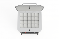 Square-divider-basin